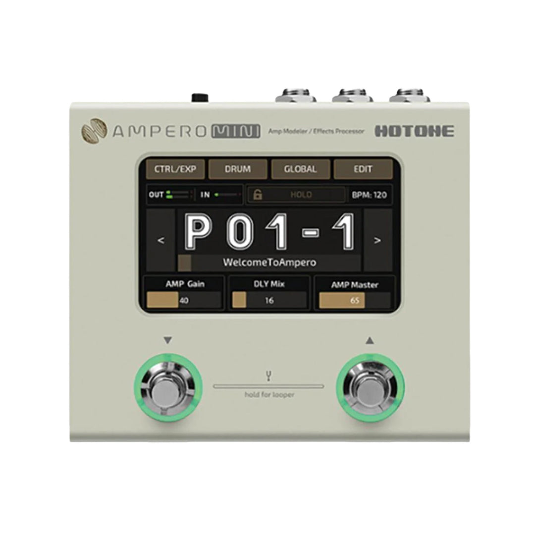 Hotone Ampero Mini Vanilla Guitar Pedal
