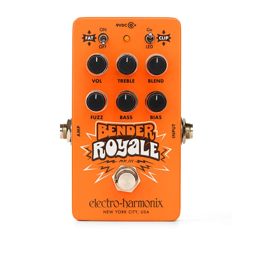 Electro-Harmonix EHX BENDER ROYALE Germanium Fuzz Orange 