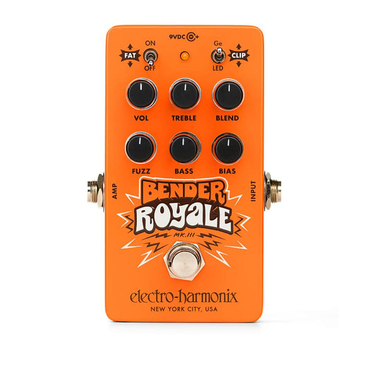 Electro-Harmonix EHX BENDER ROYALE Germanium Fuzz Orange 