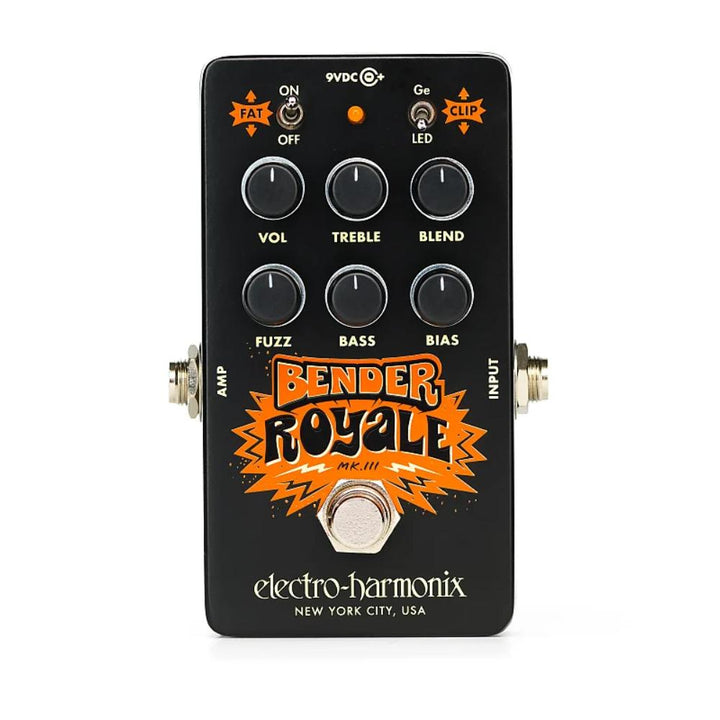 Electro-Harmonix EHX BENDER ROYALE Germanium Fuzz Black 