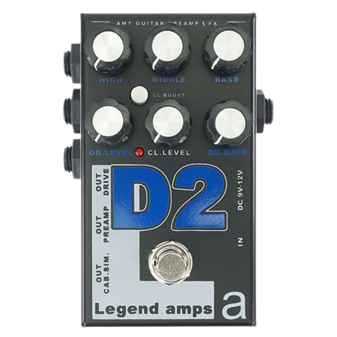 AMT D2 LEGEND AMP 2 CHANNEL PREAMP 