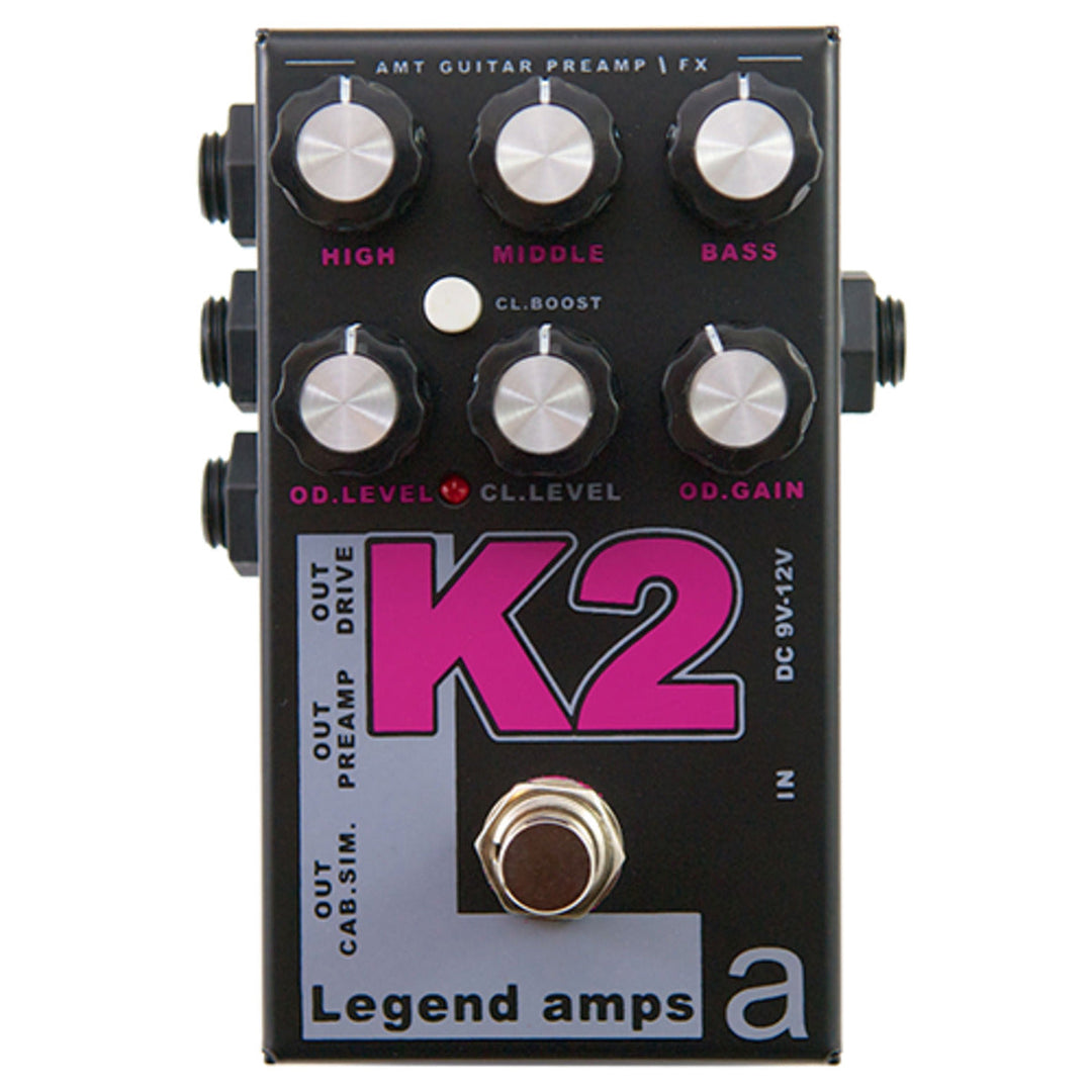 AMT K2 LEGEND AMPS 2 CHANNEL PREAMP 