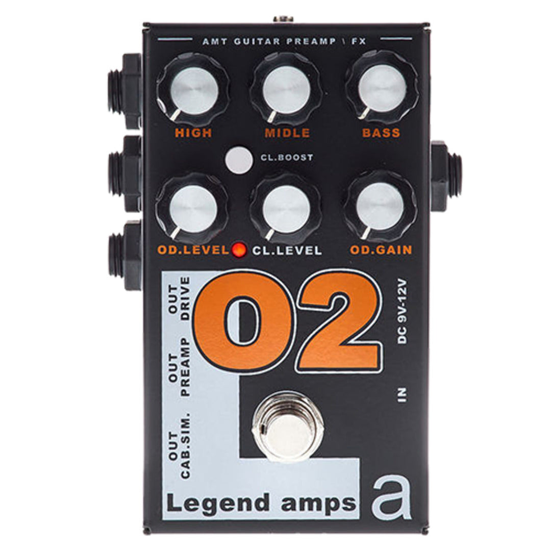 AMT O2 LEGEND AMPS 2 CHANNEL PREAMP 