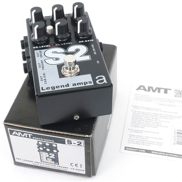 AMT S2 LEGEND AMPS 2 CHANNEL PREAMP 1