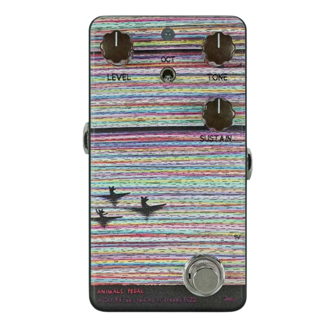 Animals Pedal In Oct,3 Foxes talking of dreamy FUZZ Gently Used