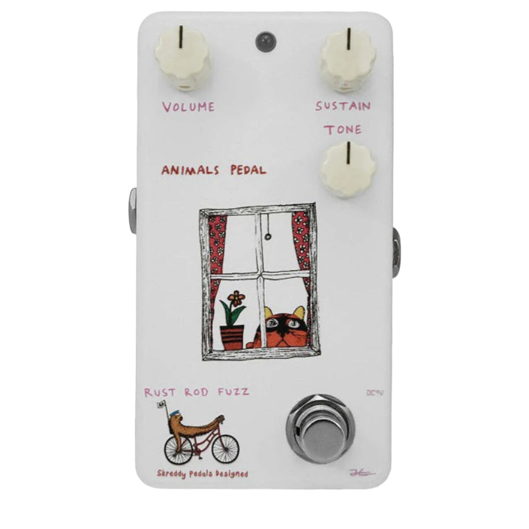 Animals Pedal Rust Rod Fuzz Gently Used