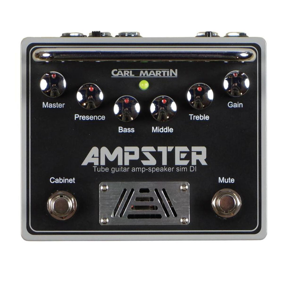 Carl Martin Ampster Tube Guitar Amp-Speaker Sim DI Guitar Pedal 