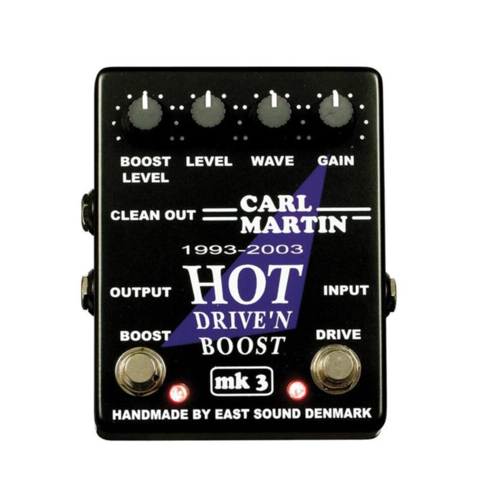 Carl Martin Hot Drive'n Boost Mk3 Guitar Pedal 