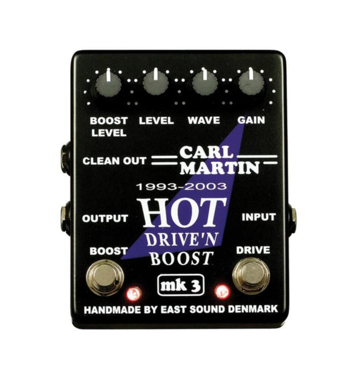 Carl Martin Hot Drive'n Boost Mk3 Guitar Pedal 