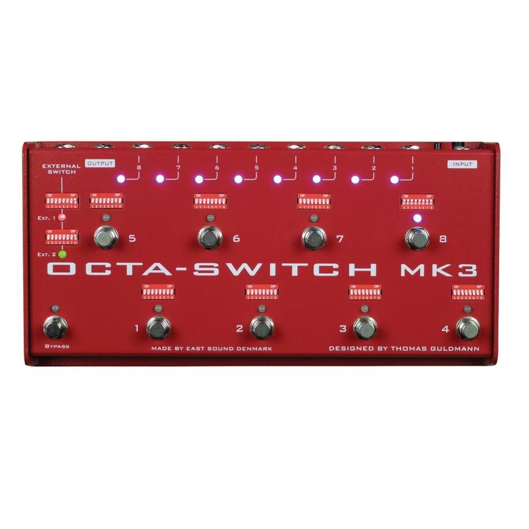 Carl Martin Octa-Switch Mk3 Guitar Pedal 