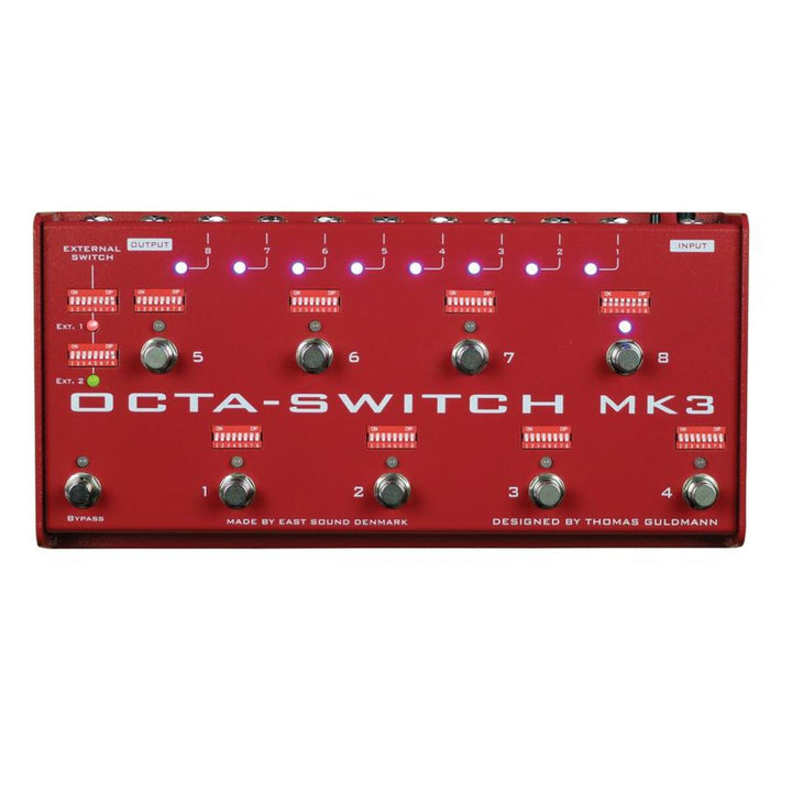 Carl Martin Octa-Switch Mk3 Guitar Pedal 
