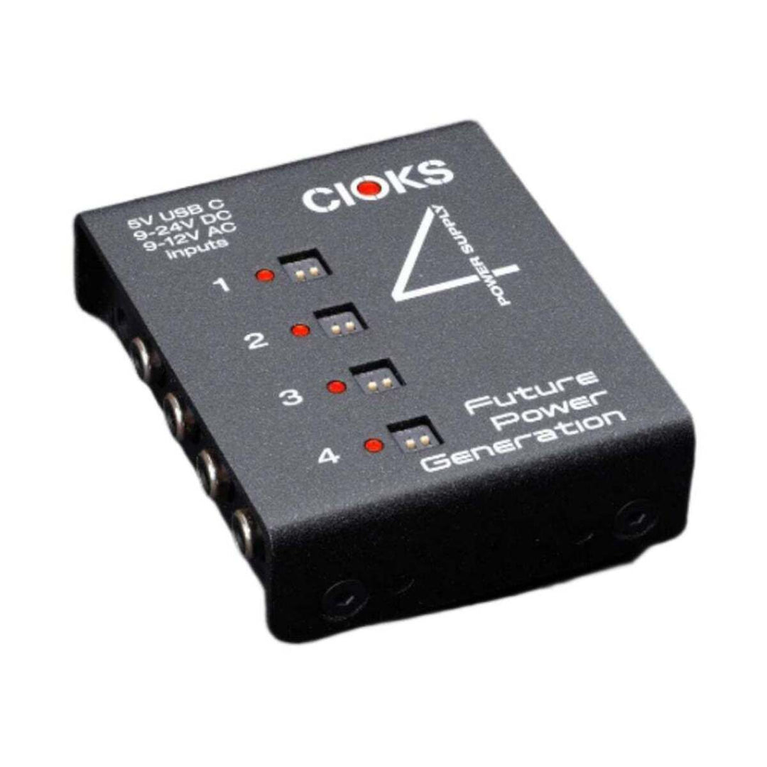 CIOKS 4 4-Output Isolated Guitar Pedal Power Supply Expander Kit 