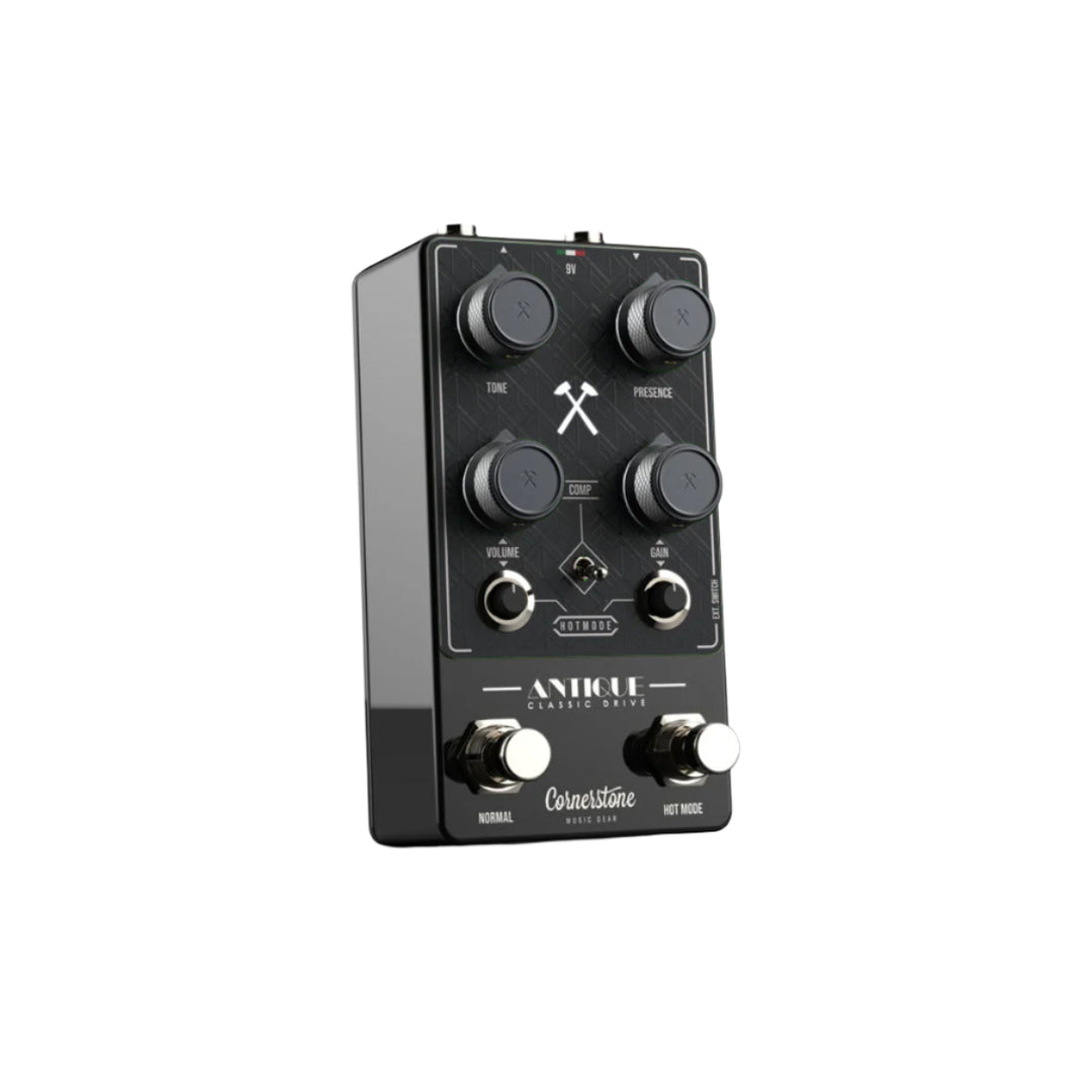 Cornerstone Antique V3 Black - notte with Black Faceplate and Jet Black Knobs 