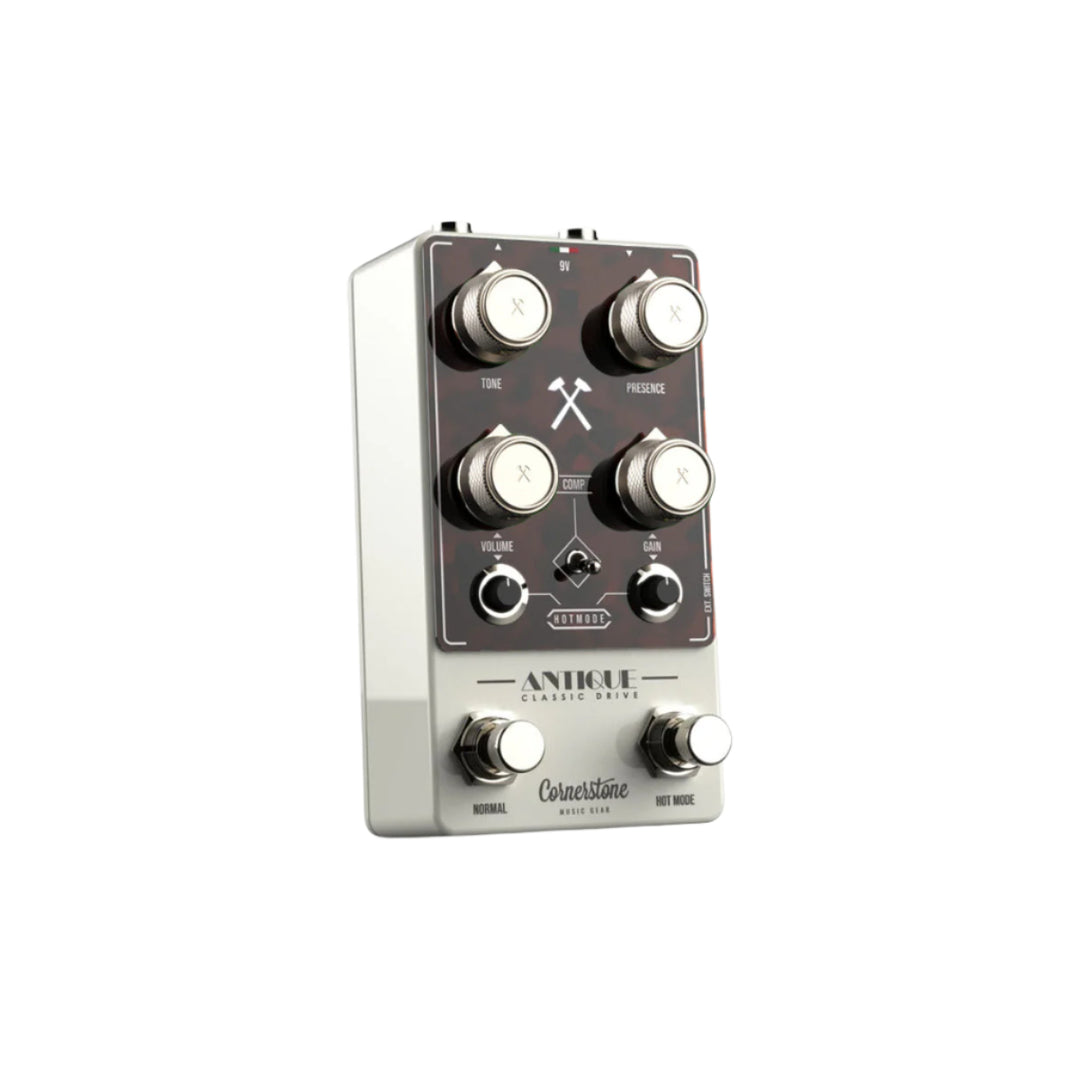Cornerstone Antique V3 White - Capodimonte with Turtoise Shell Faceplate and Champagne Knobs 
