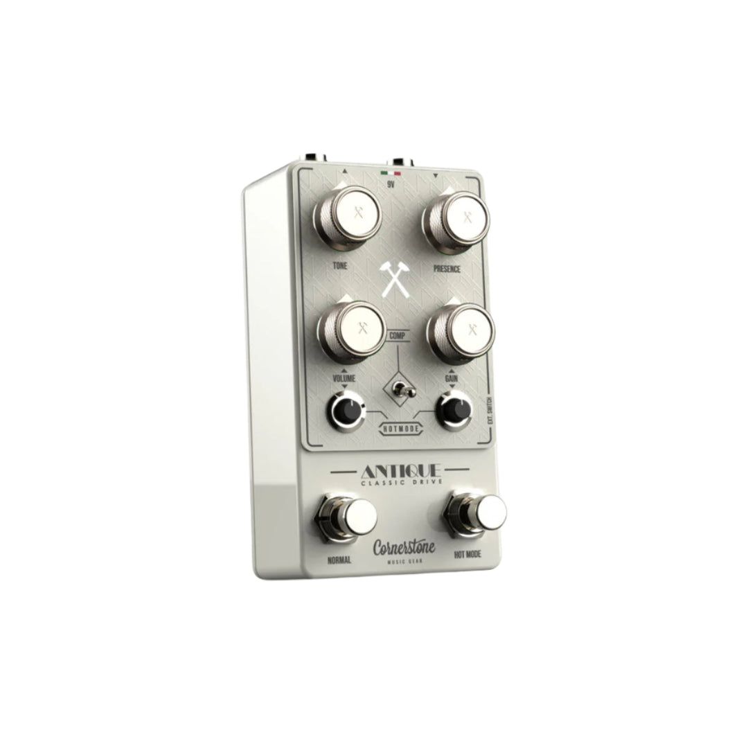 Cornerstone Antique V3 White - Capodimonte with White Faceplate and Champagne Knobs 