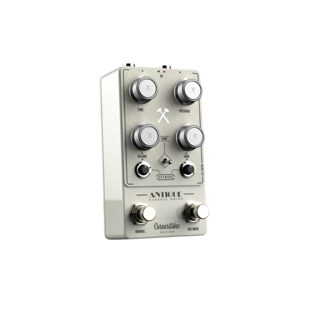 Cornerstone Antique V3 White - Capodimonte with White Faceplate and Dark Gray Knobs 