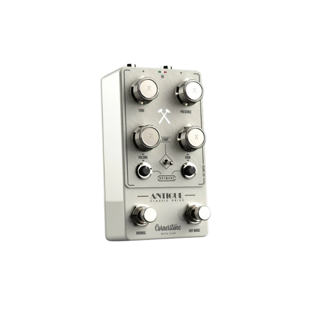 Cornerstone Antique V3 White - Capodimonte with White Faceplate and Nickel Plated Knobs 