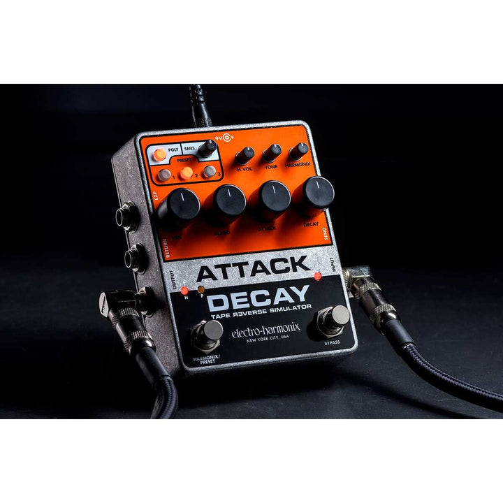 Electro-Harmonix EHX Attack Decay Tape Reverse Simulator 5