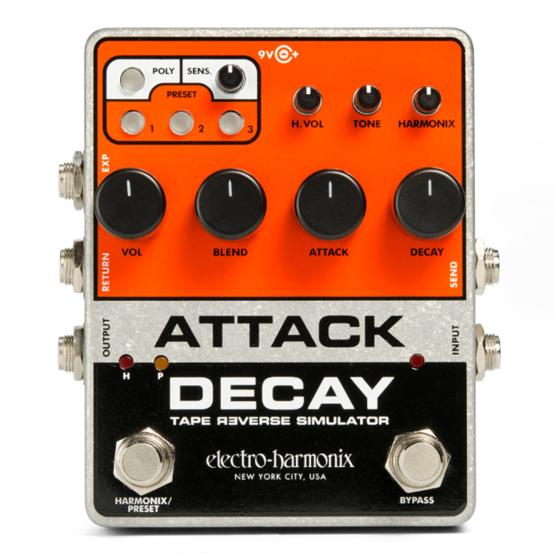 Electro-Harmonix EHX Attack Decay Tape Reverse Simulator 