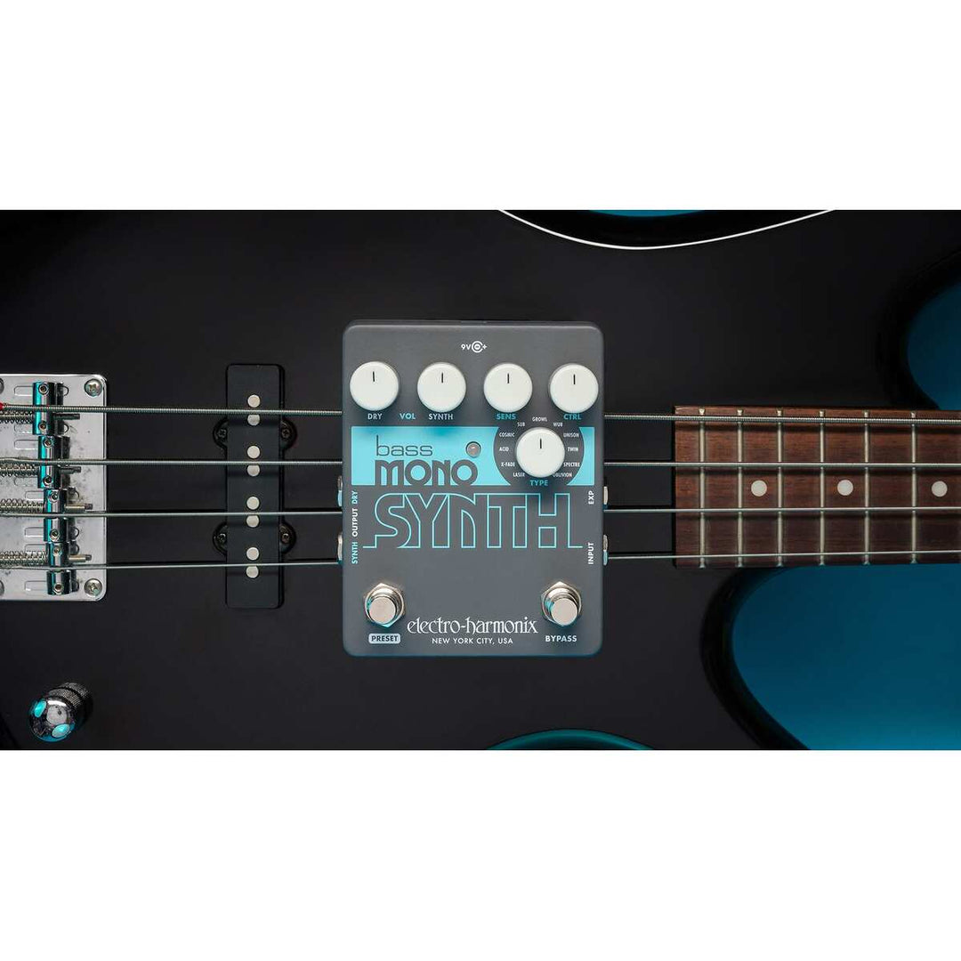 Electro-Harmonix EHX Bass Mono Synth Bass Synthesizer 6