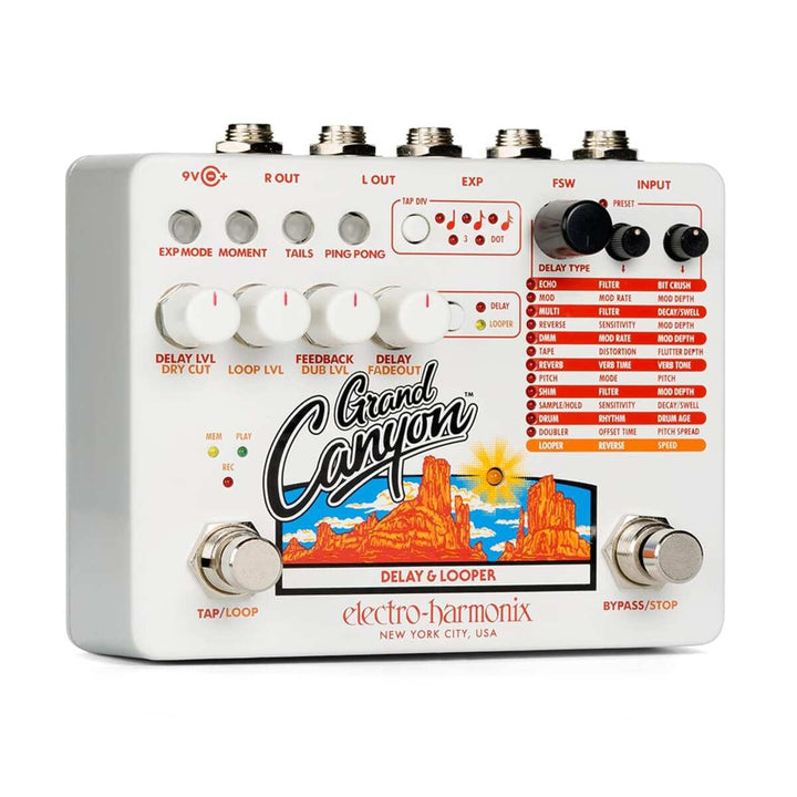 Electro-Harmonix EHX Grand Canyon Delay & Looper 1