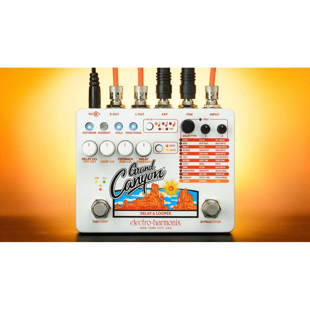 Electro-Harmonix EHX Grand Canyon Delay & Looper 6