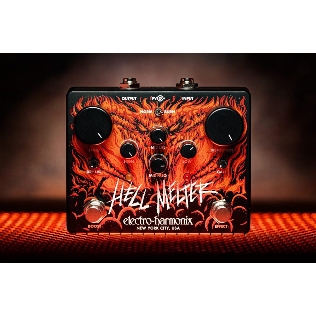 Electro-Harmonix EHX Hell Melter Advanced Metal Distortion 4