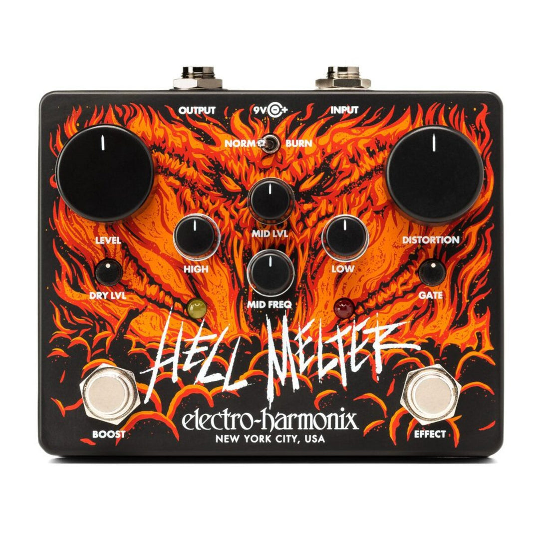 Electro-Harmonix EHX Hell Melter Advanced Metal Distortion 