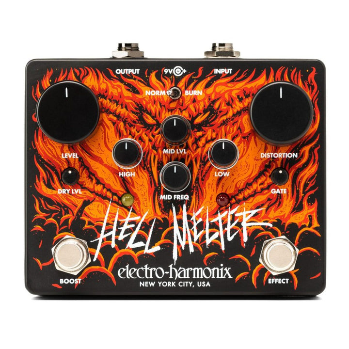 Electro-Harmonix EHX Hell Melter Advanced Metal Distortion 