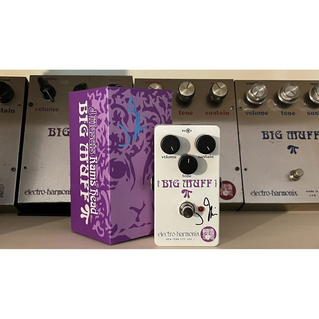 Electro-Harmonix EHX J Mascis Ram's Head Big Muff Pi Fuzz / Distortion / Sustainer 5
