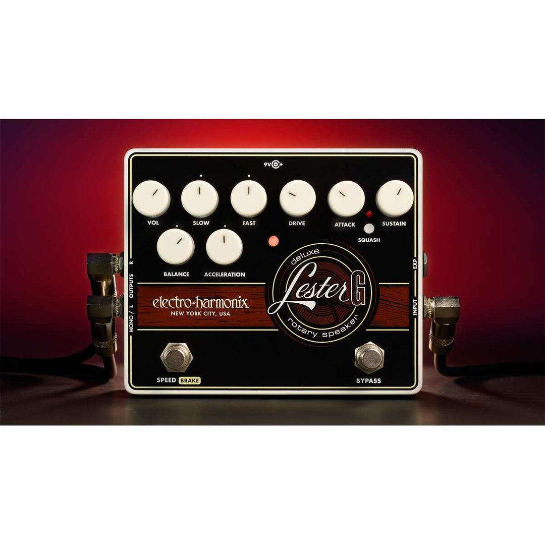 Electro-Harmonix EHX Lester G Deluxe Rotary Speaker Emulator 2