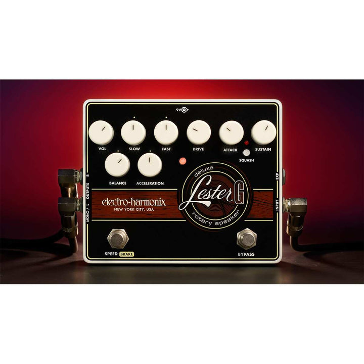 Electro-Harmonix EHX Lester G Deluxe Rotary Speaker Emulator 2
