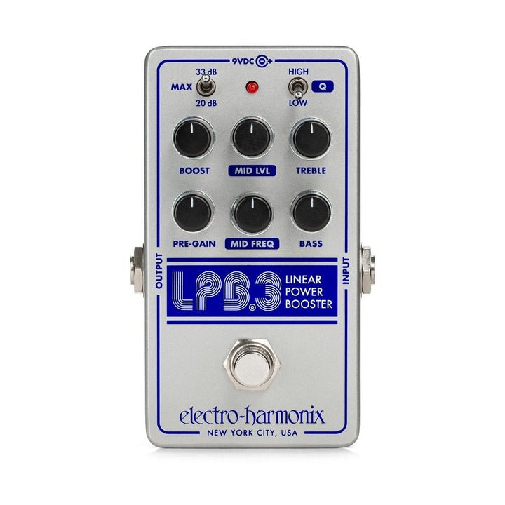Electro-Harmonix EHX LPB-3 Linear Power Booster & EQ 