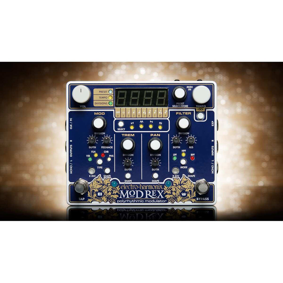 Electro-Harmonix EHX Mod Rex Polyrhythmic Modulator 6