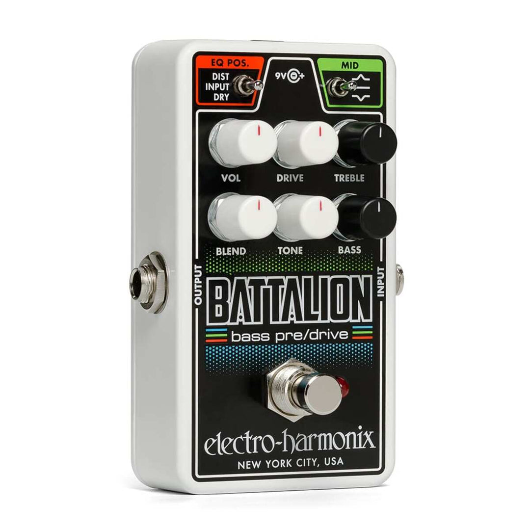 Electro-Harmonix EHX Nano Battalion Bass Preamp & Overdrive 1