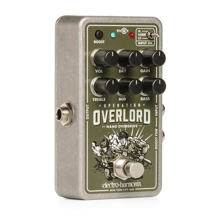 Electro-Harmonix EHX Nano Operation Overlord Allied Overdrive 1