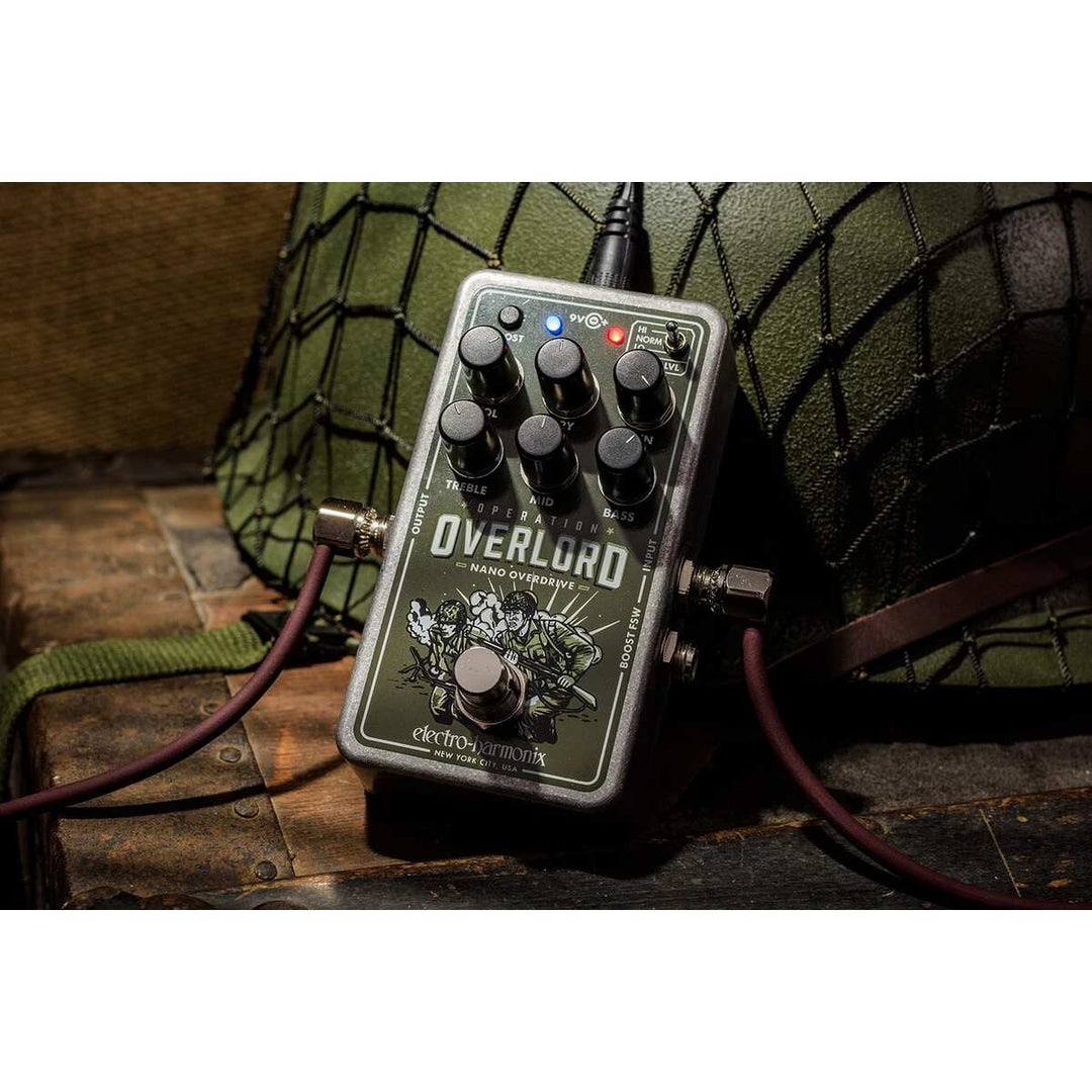 Electro-Harmonix EHX Nano Operation Overlord Allied Overdrive 5