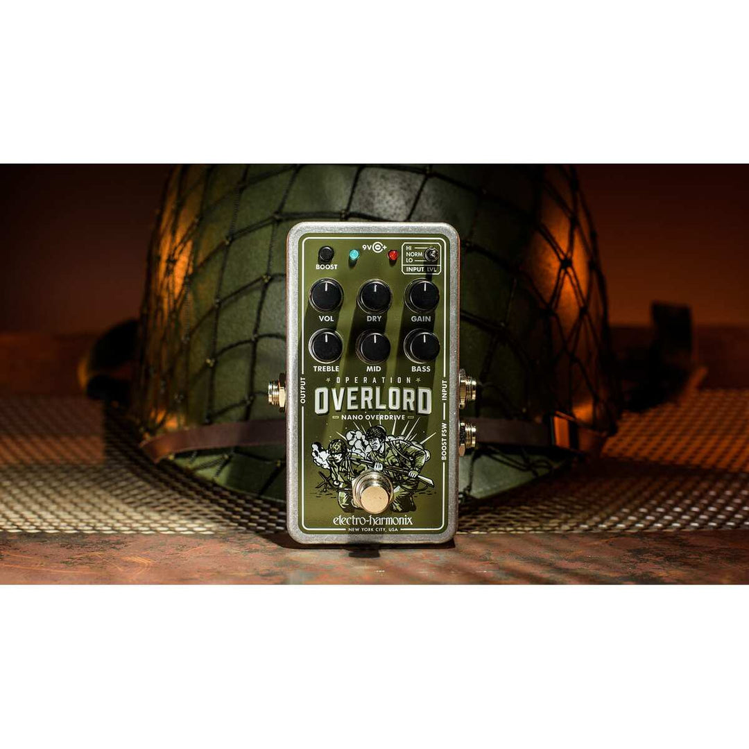 Electro-Harmonix EHX Nano Operation Overlord Allied Overdrive 6