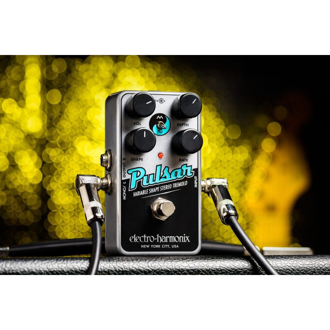 Electro-Harmonix EHX Nano Pulsar Variable Shape Stereo Tremolo 4
