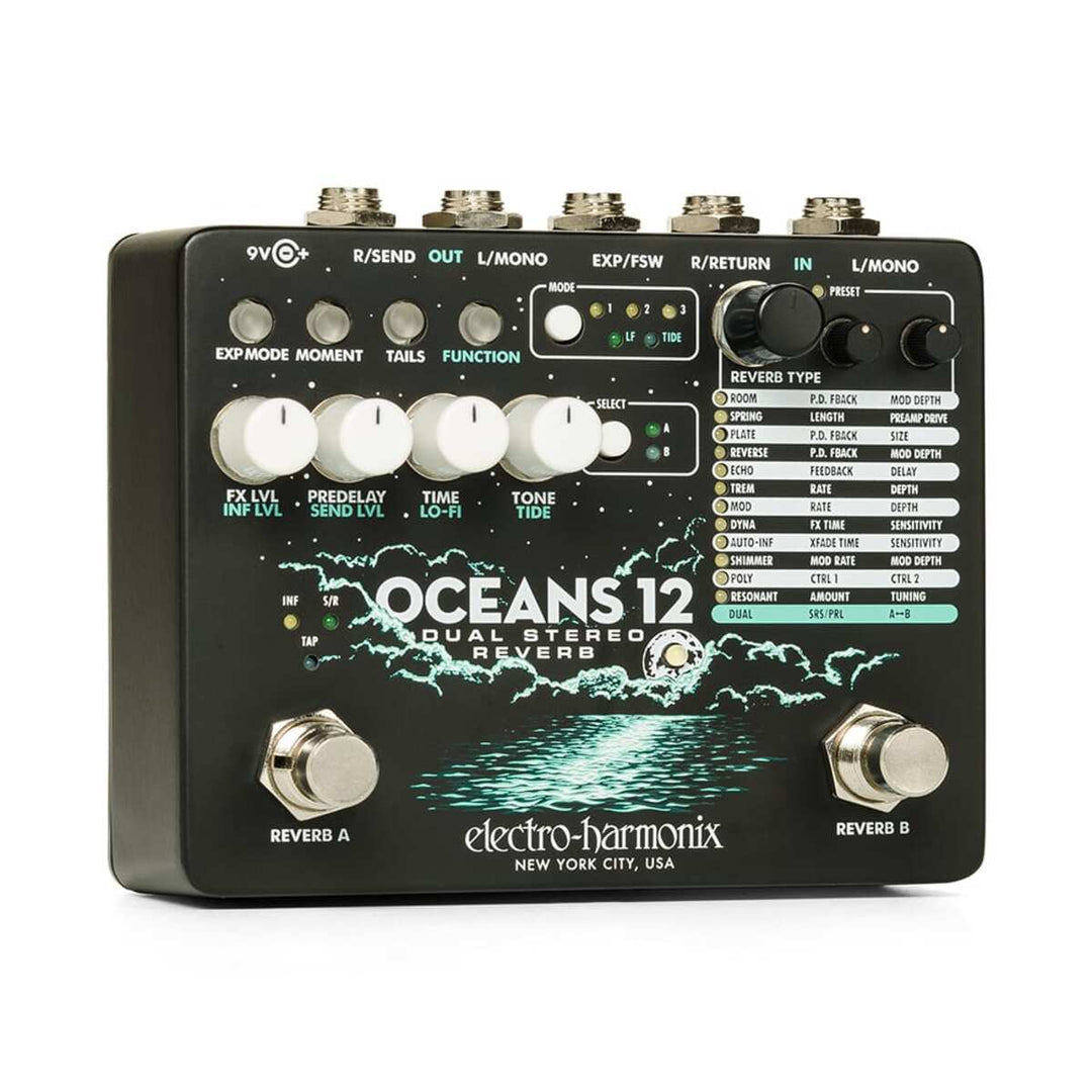Electro-Harmonix EHX Oceans 12 Dual Stereo Reverb 1