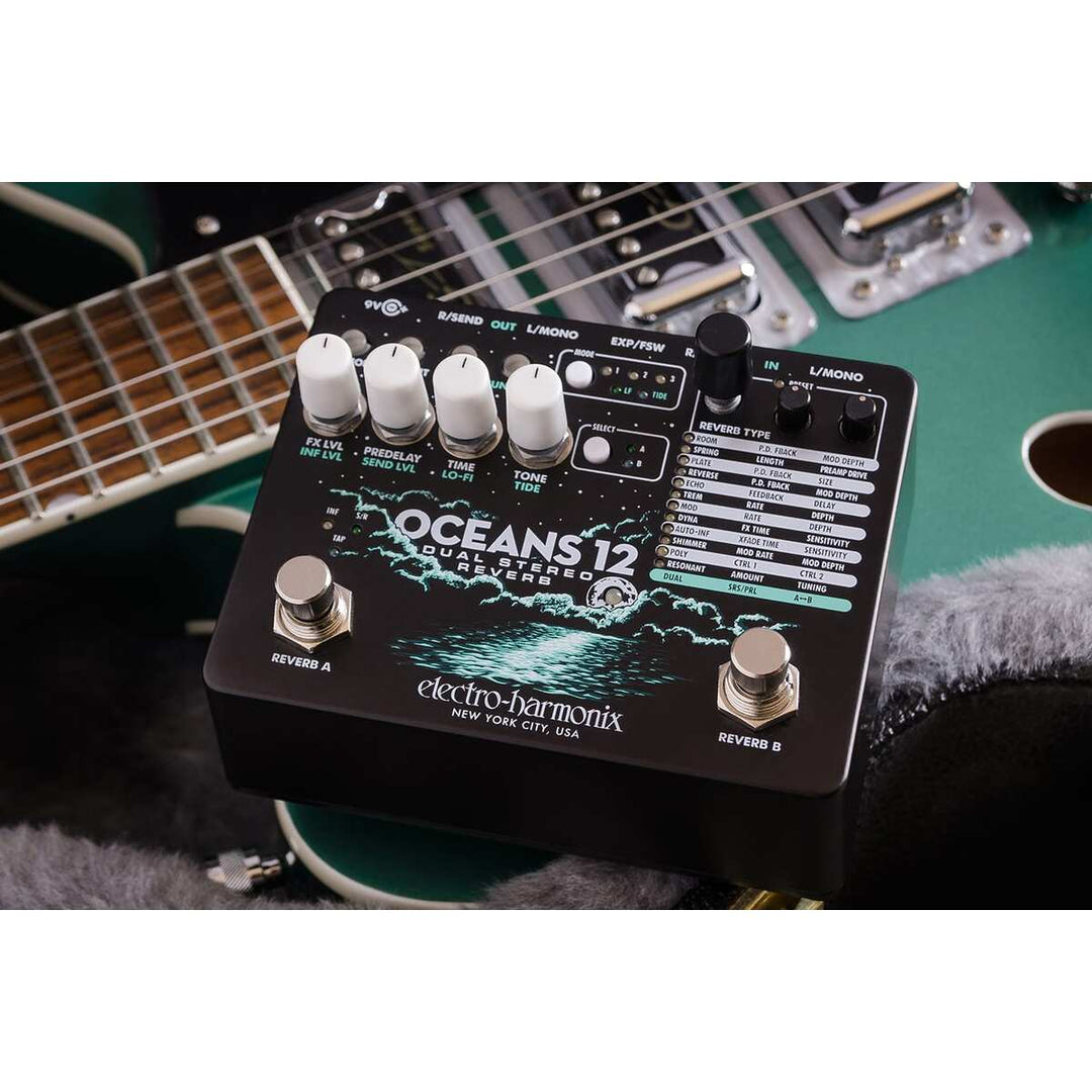 Electro-Harmonix EHX Oceans 12 Dual Stereo Reverb 5