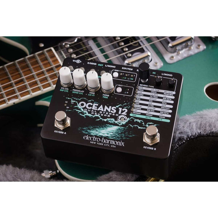 Electro-Harmonix EHX Oceans 12 Dual Stereo Reverb 5