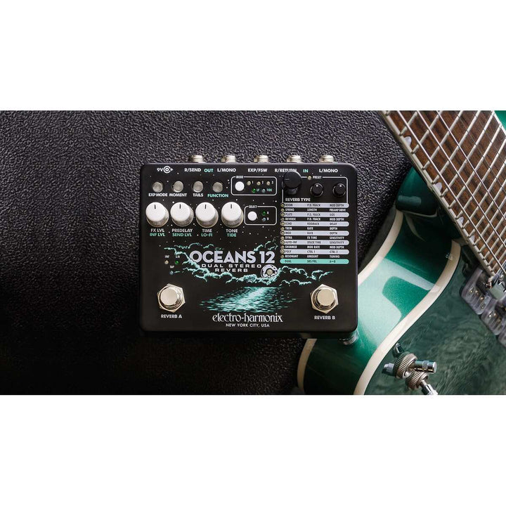 Electro-Harmonix EHX Oceans 12 Dual Stereo Reverb 6