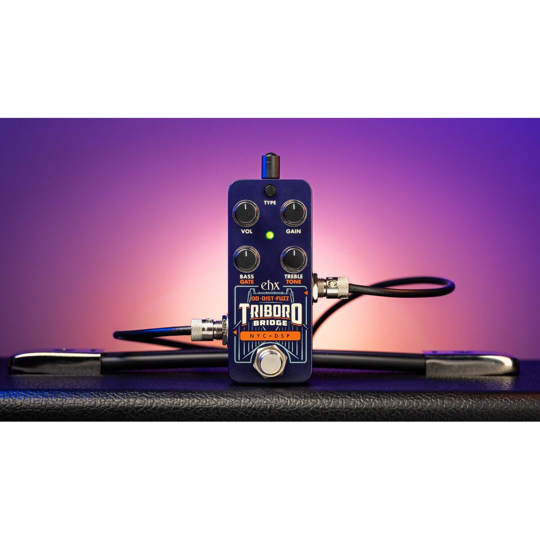 Electro-Harmonix EHX Pico Triboro Bridge Overdrive, Distortion & Fuzz 5
