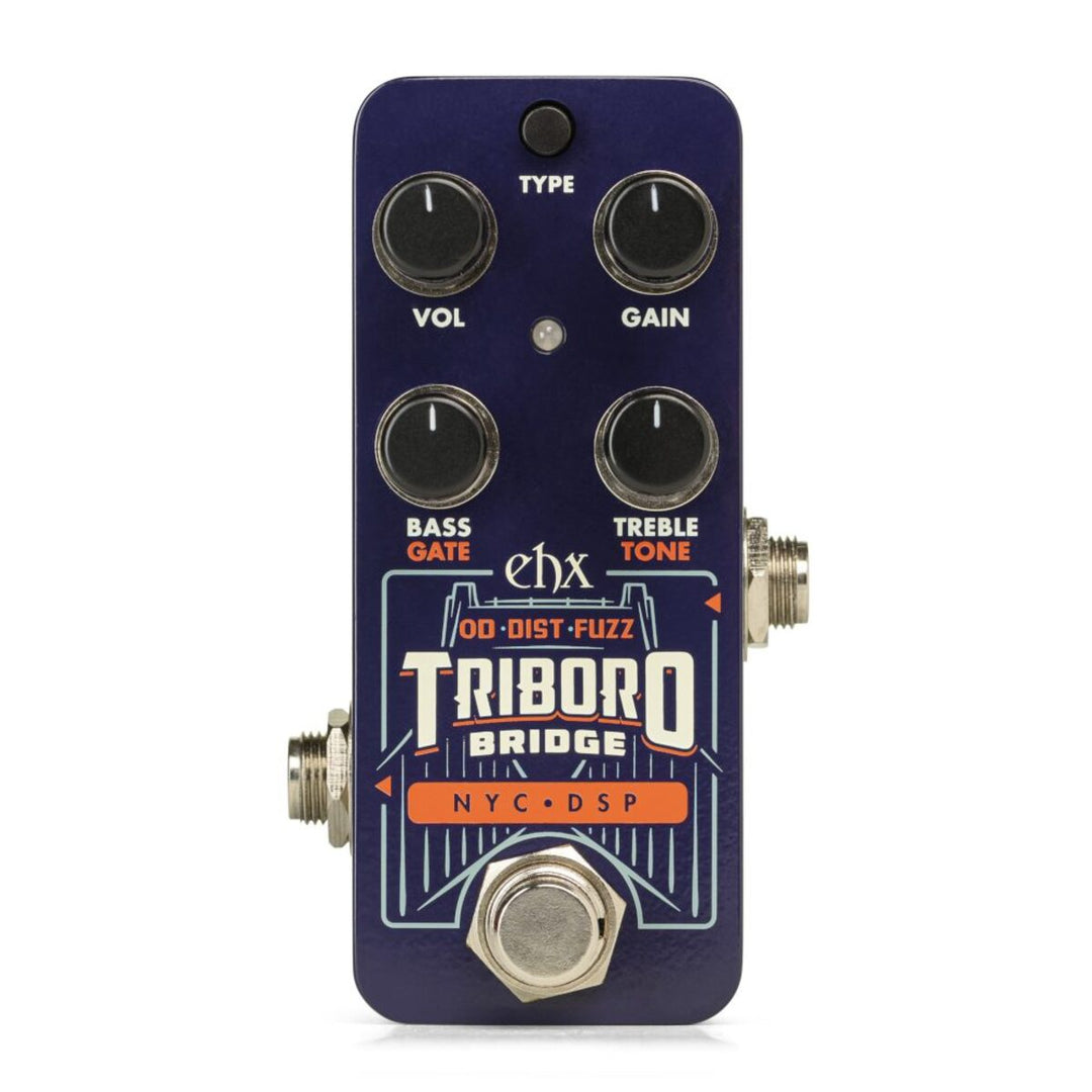 Electro-Harmonix EHX Pico Triboro Bridge Overdrive, Distortion & Fuzz 