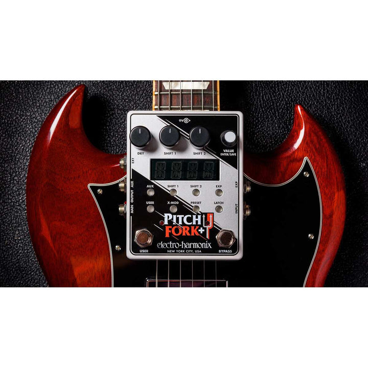 Electro-Harmonix EHX Pitch Fork + Polyphonic Pitch Shifter 6
