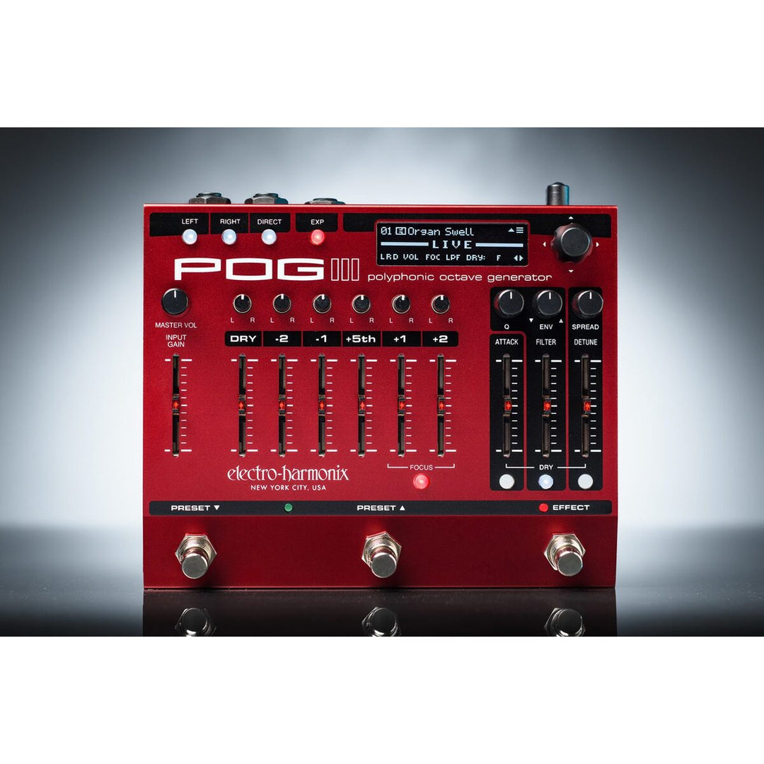 Electro-Harmonix EHX POG3 Polyphonic Octave Generator 4