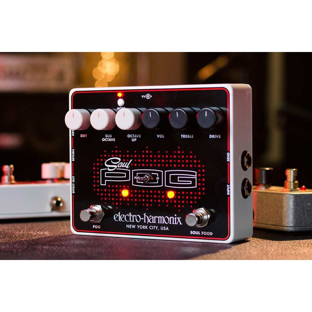 Electro-Harmonix EHX Soul POG Overdrive / Octave Multi-Effect 1