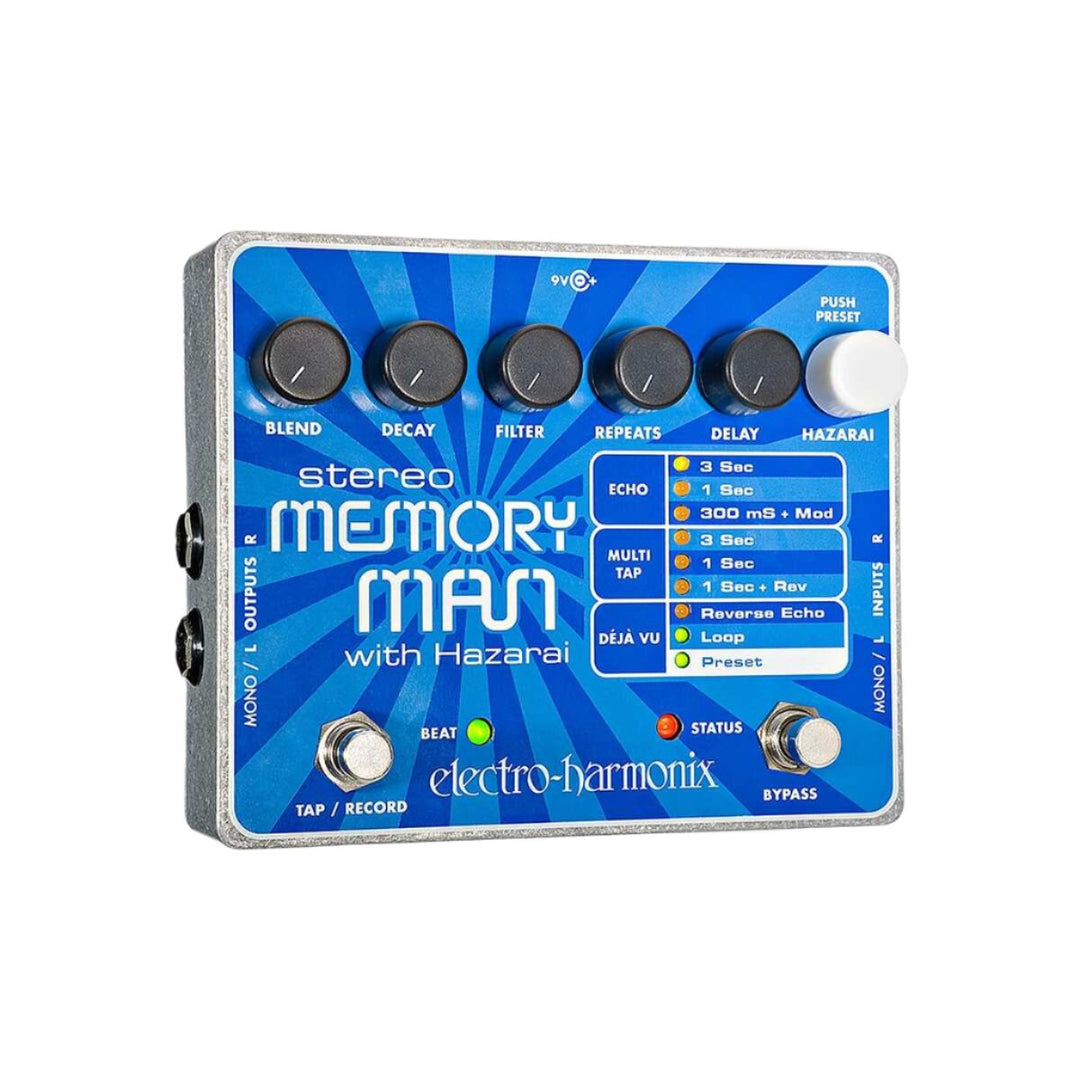 Electro-Harmonix EHX Stereo Memory Man with Hazarai Delay & Looper 