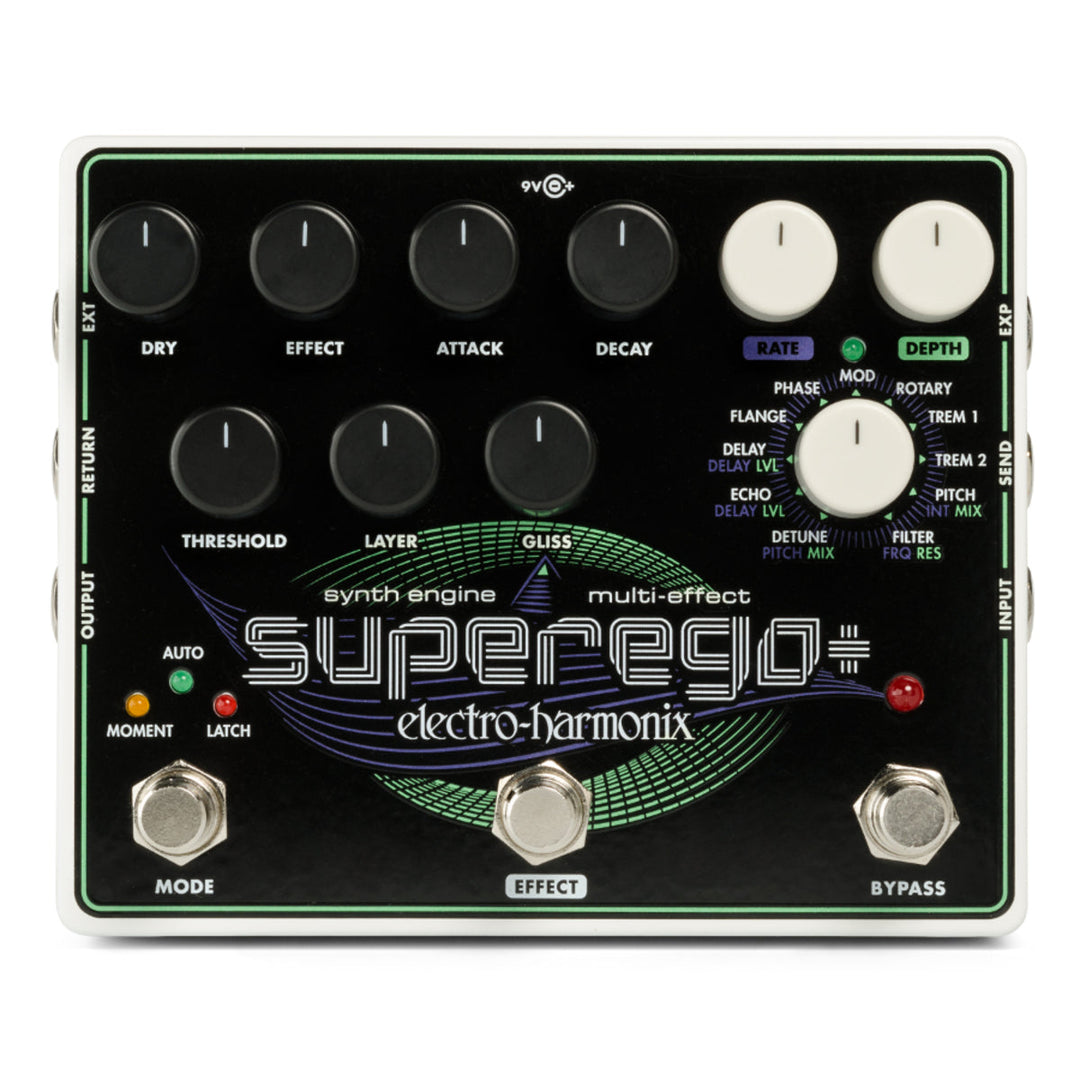 Electro-Harmonix EHX Superego+ Synth Engine / Multi-Effects 